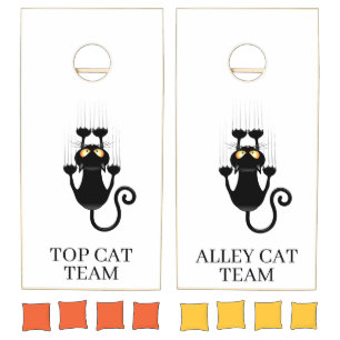 Personalize Cornhole Set - Alley Cat