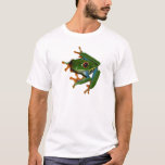 Personalize Costa Rica Red Eyed Frog T-shirt at Zazzle