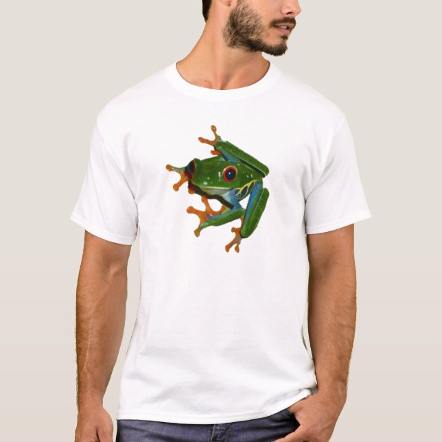 Personalize Costa Rica Red Eyed Frog T-Shirt (Front)