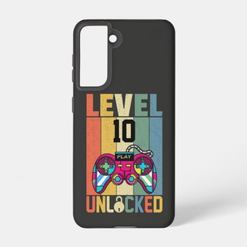 Personalize Create Your Own Costume Level Unlocked Samsung Galaxy S21 Case