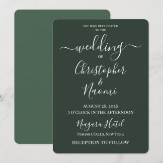 PERSONALIZE - Create Your Own Customized Wedding Invitation