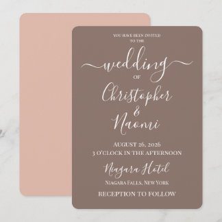 PERSONALIZE - Create Your Own Customized Wedding Invitation