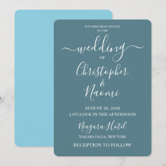 PERSONALIZE - Create Your Own Customized Wedding Invitation