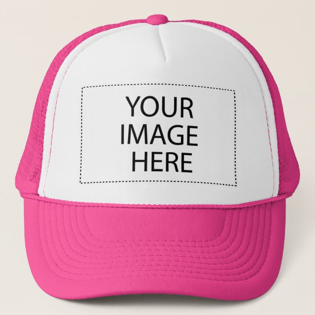 PERSONALIZE - CREATE YOUR OWN TRUCKER HAT (Front)