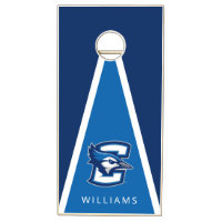 Creighton Striped Cornhole Boards –