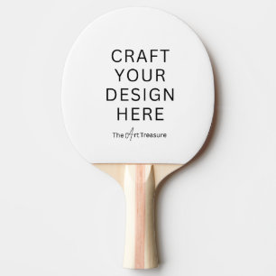 Personalize Custom  – Add Your Design Here  Ping Pong Paddle