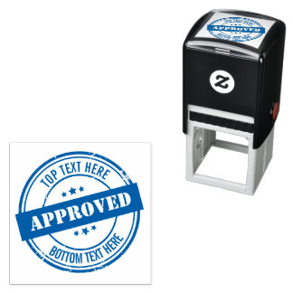Personalize custom approved stamp