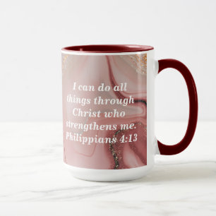 Personalize Custom Bible Scripture Coffee Mug