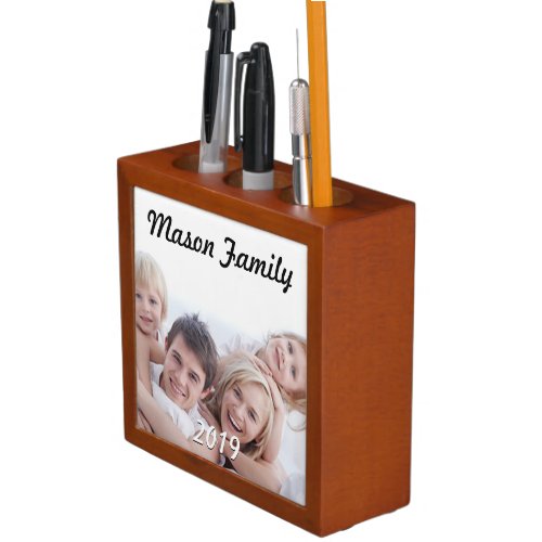 Personalize Custom Family Photos PencilPen Holder