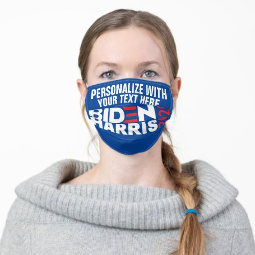 Personalize Custom For Biden Harris 2020 Facemask Adult Cloth Face Mask
