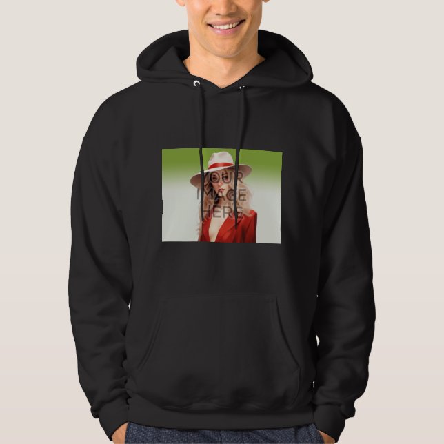 Personalize Custom Hoodie Shirt Horizontal Image (Front)