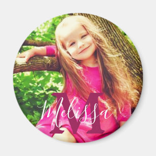 Personalize custom photo magnet