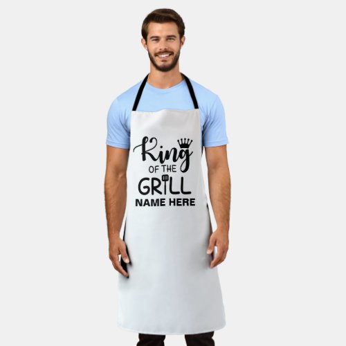 Personalize Custom Text Apron