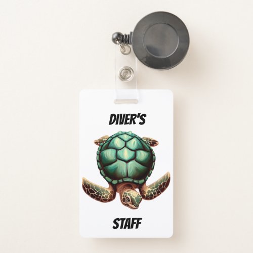 Personalize Customizable Staff Badge