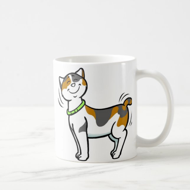 PERSONALIZE Cute Cat MOTHER'S DAY Coffee Mug (Right)