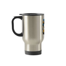 Personalize Dad Birthday Mug Stylish Blue gift