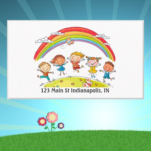 Personalize Daycare Preschool Teacher Colorful Business Card