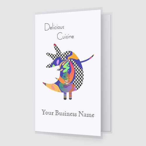 Personalize Delicious Cuisine  Menu