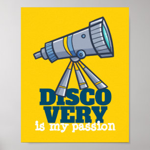 Personalize Discovery Passion Poster