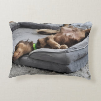 Personalize Dog Lover Pillow-Use Your Pet's Photo Accent Pillow