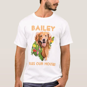 Personalize Dog’s Name and Photo T-Shirt