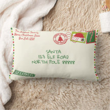 Personalize Dots Santa Letter Christmas