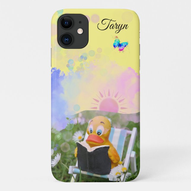 Personalize ducky  Case-Mate iPhone case (Back)