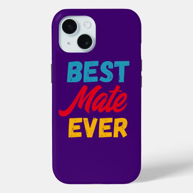 Personalize Editable Best Who Ever Case-Mate iPhone Case (Back)