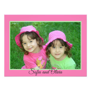 Personalize Enlargement Add Names Kids Photo Print