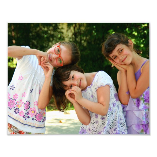 Personalize Enlargement High Resolution Quality Photo Print (Front)