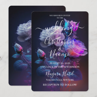 PERSONALIZE: Ethereal Pink Roses Invitation