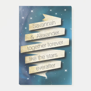 Personalize Everafter Like the Stars Post-it® Note