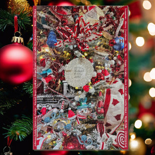 Personalize Family Name Christmas Gift Difficult Jigsaw Puzzle
