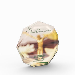 Personalize, First Communion Congratulations Award