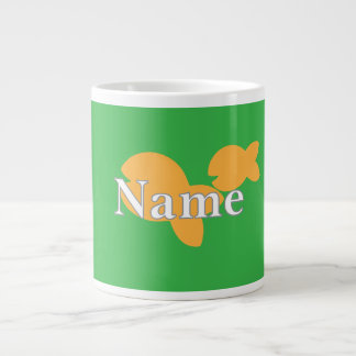 Personalize Fish Brt Green Giant Coffee Mug