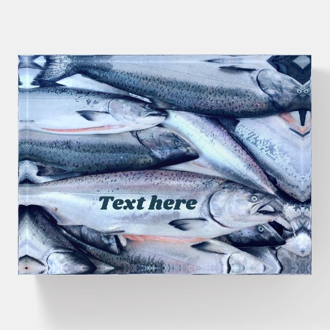 Personalize Fish Paperweight (Front)