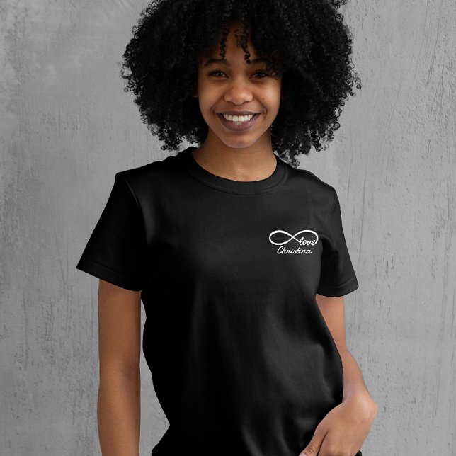 Personalize Forever Love Couple  T-Shirt (Creator Uploaded)