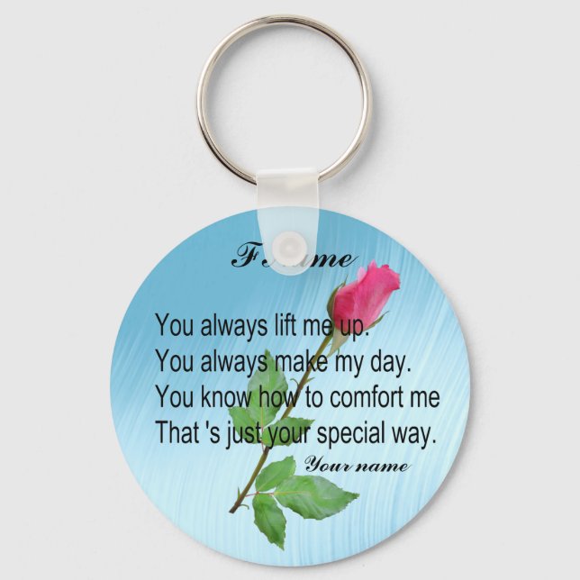 PERSONALIZE FRIEND-KEYCHAIN KEYCHAIN (Front)
