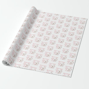 Personalize, From Group, Happy Nurses Day, Bird Wrapping Paper