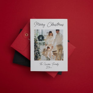 Personalize Funny Christmas  Postcard