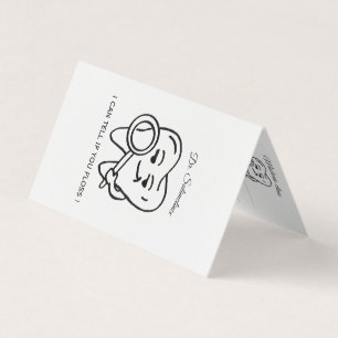 Personalize Funny Dentist Tooth business card
