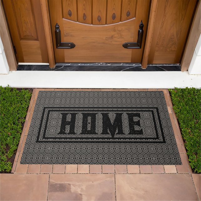 Personalize Geometric Doormat (Outdoor)