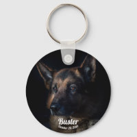 Personalize German Shepherd Pet Memorial
