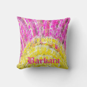 Personalize Girl's Bedroom Pillow
