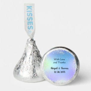 Personalize Glitter Wedding Favors Hershey Kisses