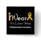 Personalize gold Ribbon Childhood Cancer