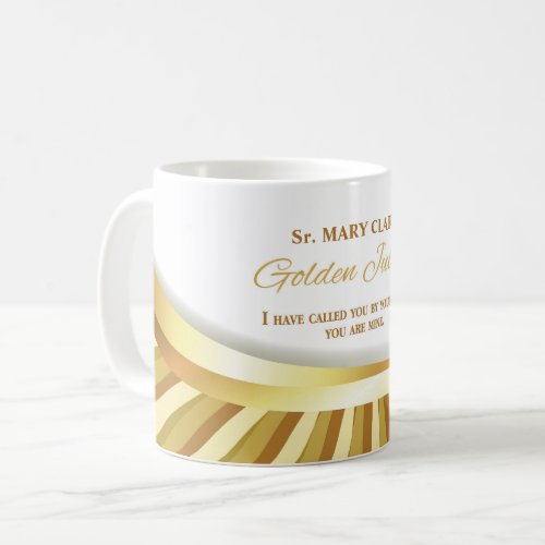 Personalize Golden Jubilee of Religious Life Coffee Mug
