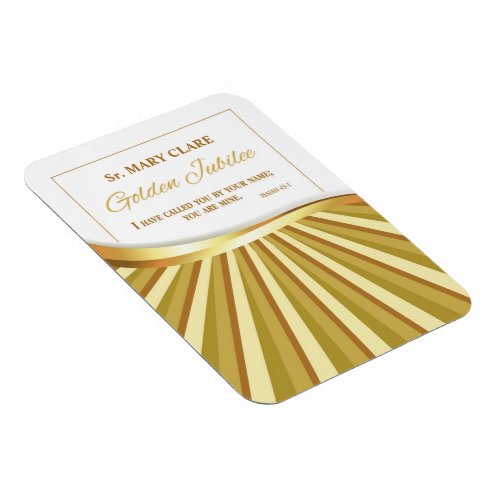 Personalize Golden Jubilee of Religious Life Magnet