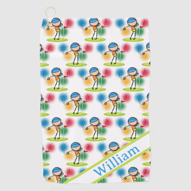 Personalize  golf towel (Front)
