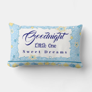 Personalize Goodnight Little One Sweet Dreams Lumbar Pillow